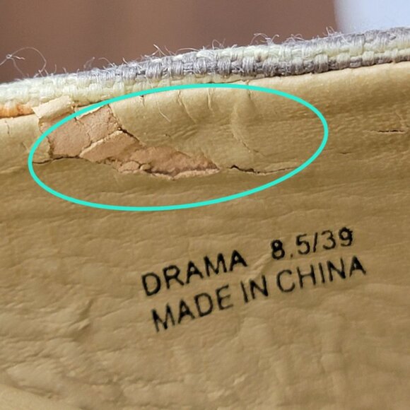 Colorful Wedge Sandals Women 8.5 Espadrille Shoes CL Laundry Bohemian 39 Spring - Picture 3 of 14